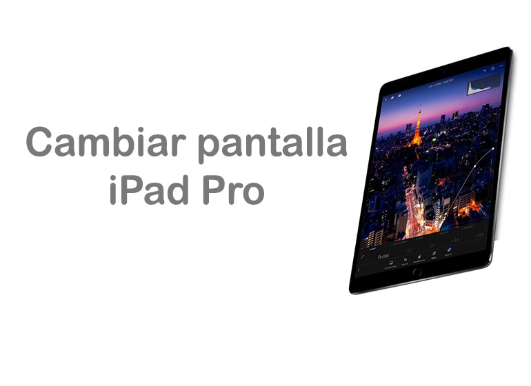 Cambiar la pantalla de iPad Pro