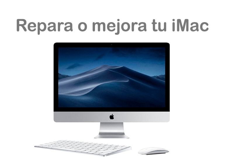 Reparación o mejora de tu iMac