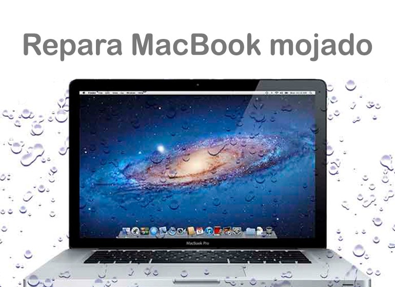 Reparación MacBook mojado